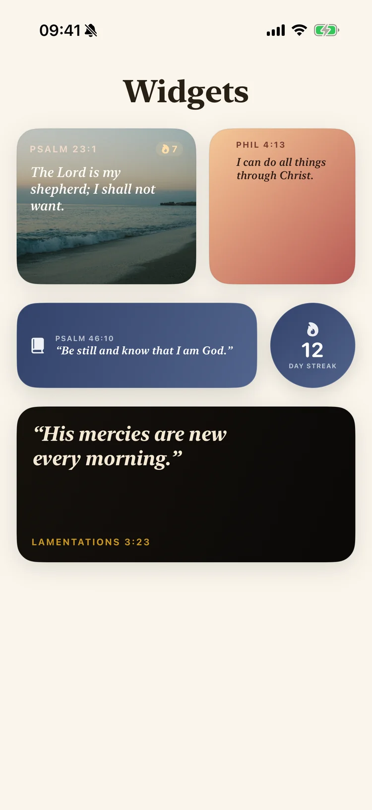 One tap. Every iOS widget.
