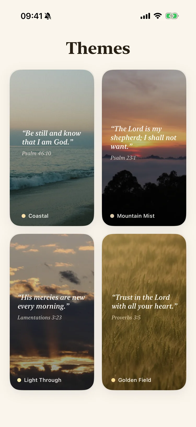 12+ themes, your home screen